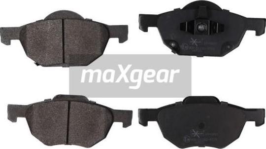 Maxgear 19-0881 - Kit de plaquettes de frein, frein à disque cwaw.fr