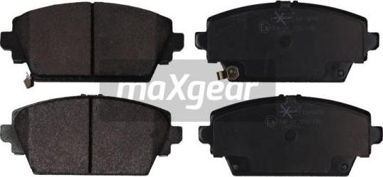 Maxgear 19-0879 - Kit de plaquettes de frein, frein à disque cwaw.fr