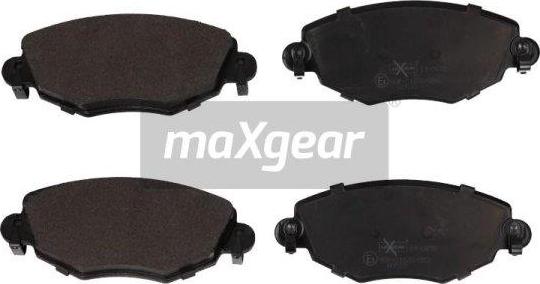 Maxgear 19-0876 - Kit de plaquettes de frein, frein à disque cwaw.fr