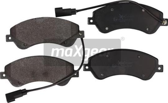 Maxgear 19-0877 - Kit de plaquettes de frein, frein à disque cwaw.fr