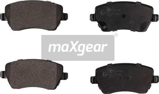 Maxgear 19-1995 - Kit de plaquettes de frein, frein à disque cwaw.fr