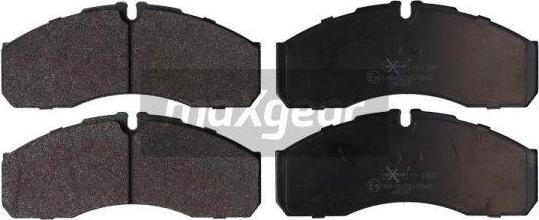 Maxgear 19-1985 - Kit de plaquettes de frein, frein à disque cwaw.fr