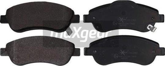 Maxgear 19-1983 - Kit de plaquettes de frein, frein à disque cwaw.fr