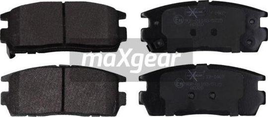 Maxgear 19-1469 - Kit de plaquettes de frein, frein à disque cwaw.fr