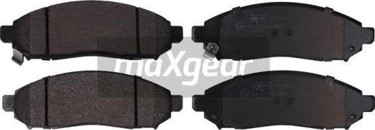 Maxgear 19-1439 - Kit de plaquettes de frein, frein à disque cwaw.fr