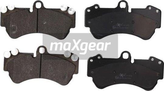 Maxgear 19-1430 - Kit de plaquettes de frein, frein à disque cwaw.fr