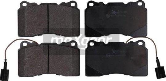 Maxgear 19-1428 - Kit de plaquettes de frein, frein à disque cwaw.fr