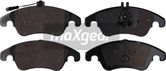 Maxgear 19-1478 - Kit de plaquettes de frein, frein à disque cwaw.fr