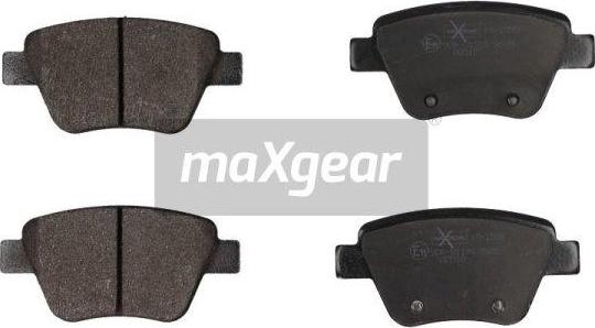 Maxgear 19-1559 - Kit de plaquettes de frein, frein à disque cwaw.fr