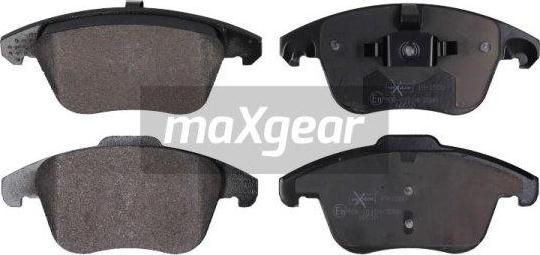 Maxgear 19-1550 - Kit de plaquettes de frein, frein à disque cwaw.fr