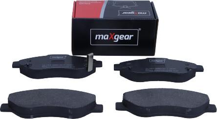 Maxgear 19-1563 - Kit de plaquettes de frein, frein à disque cwaw.fr