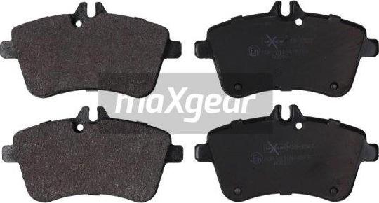 Maxgear 19-1527 - Kit de plaquettes de frein, frein à disque cwaw.fr