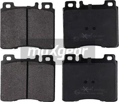 Maxgear 19-1060 - Kit de plaquettes de frein, frein à disque cwaw.fr