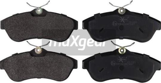 Maxgear 19-1081 - Kit de plaquettes de frein, frein à disque cwaw.fr