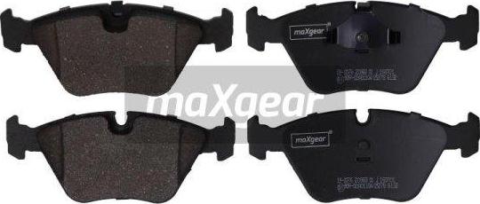 Maxgear 19-1076 - Kit de plaquettes de frein, frein à disque cwaw.fr