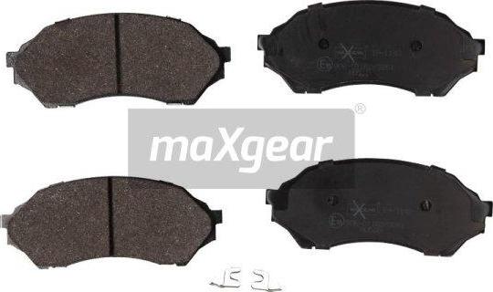 Maxgear 19-1142 - Kit de plaquettes de frein, frein à disque cwaw.fr