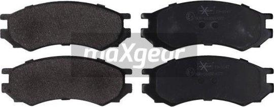 Maxgear 19-1147 - Kit de plaquettes de frein, frein à disque cwaw.fr