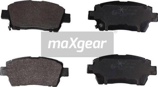 Maxgear 19-1153 - Kit de plaquettes de frein, frein à disque cwaw.fr