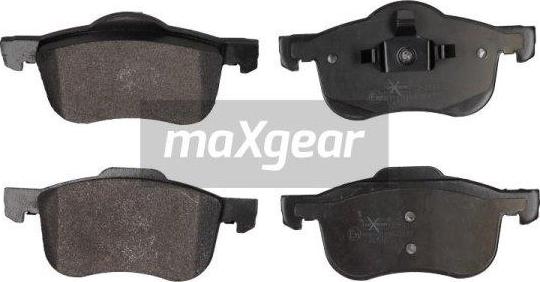 Maxgear 19-1117 - Kit de plaquettes de frein, frein à disque cwaw.fr