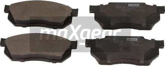 Maxgear 19-1125 - Kit de plaquettes de frein, frein à disque cwaw.fr