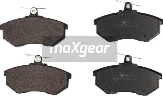 Maxgear 19-1123 - Kit de plaquettes de frein, frein à disque cwaw.fr