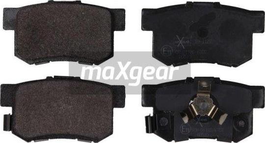 Maxgear 19-1127 - Kit de plaquettes de frein, frein à disque cwaw.fr