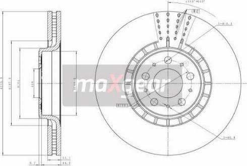 Maxgear 19-1835MAX - Disque de frein cwaw.fr