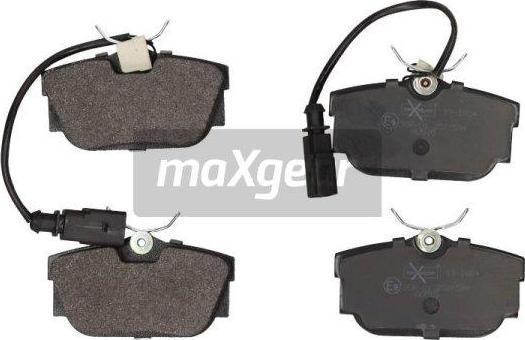 Maxgear 19-1824 - Kit de plaquettes de frein, frein à disque cwaw.fr