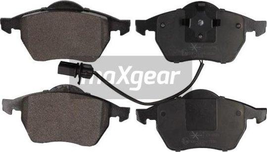 Maxgear 19-1820 - Kit de plaquettes de frein, frein à disque cwaw.fr