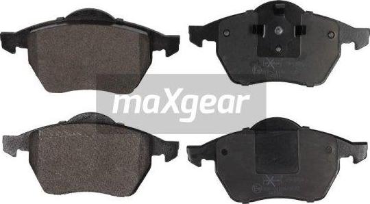 Maxgear 19-1821 - Kit de plaquettes de frein, frein à disque cwaw.fr