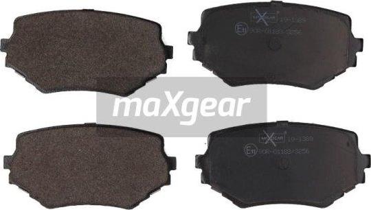 Maxgear 19-1389 - Kit de plaquettes de frein, frein à disque cwaw.fr