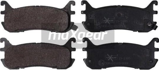 Maxgear 19-1385 - Kit de plaquettes de frein, frein à disque cwaw.fr