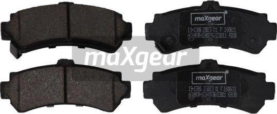 Maxgear 19-1386 - Kit de plaquettes de frein, frein à disque cwaw.fr