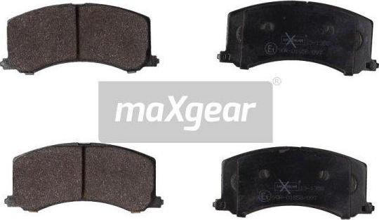 Maxgear 19-1388 - Kit de plaquettes de frein, frein à disque cwaw.fr