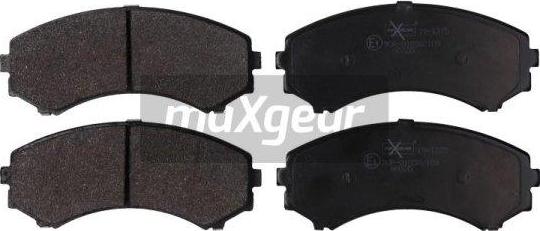 Maxgear 19-1375 - Kit de plaquettes de frein, frein à disque cwaw.fr