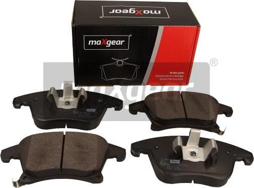 Maxgear 19-3406 - Kit de plaquettes de frein, frein à disque cwaw.fr