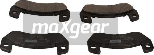 Maxgear 19-3419 - Kit de plaquettes de frein, frein à disque cwaw.fr