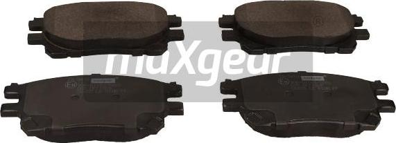 Maxgear 19-3410 - Kit de plaquettes de frein, frein à disque cwaw.fr