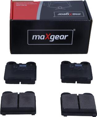 Maxgear 19-3418 - Kit de plaquettes de frein, frein à disque cwaw.fr