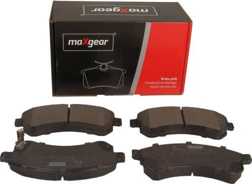 Maxgear 19-3413 - Kit de plaquettes de frein, frein à disque cwaw.fr