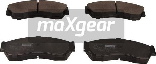 Maxgear 19-3417 - Kit de plaquettes de frein, frein à disque cwaw.fr