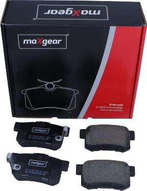 Maxgear 19-3669 - Kit de plaquettes de frein, frein à disque cwaw.fr