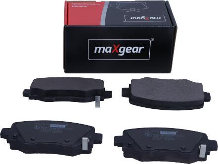 Maxgear 19-3614 - Kit de plaquettes de frein, frein à disque cwaw.fr