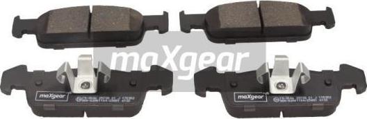 Maxgear 19-3046 - Kit de plaquettes de frein, frein à disque cwaw.fr