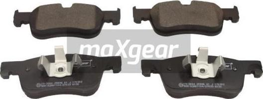 Maxgear 19-3064 - Kit de plaquettes de frein, frein à disque cwaw.fr