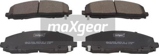 Maxgear 19-3035 - Kit de plaquettes de frein, frein à disque cwaw.fr