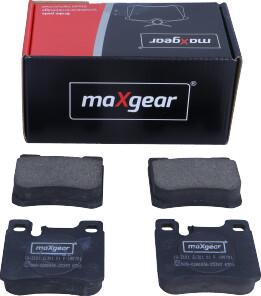 Maxgear 19-3101 - Kit de plaquettes de frein, frein à disque cwaw.fr