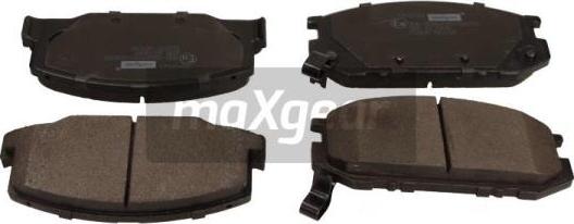 Maxgear 19-3121 - Kit de plaquettes de frein, frein à disque cwaw.fr