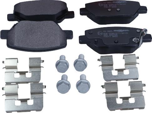 Maxgear 19-3865 - Kit de plaquettes de frein, frein à disque cwaw.fr