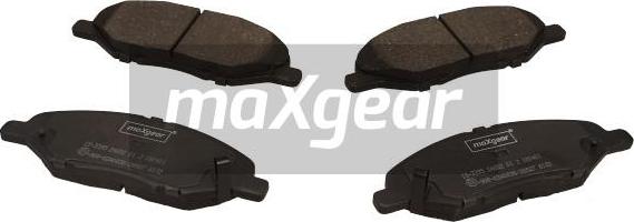 Maxgear 19-3395 - Kit de plaquettes de frein, frein à disque cwaw.fr